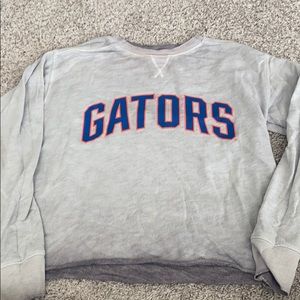 PINK gators cropped long sleeve